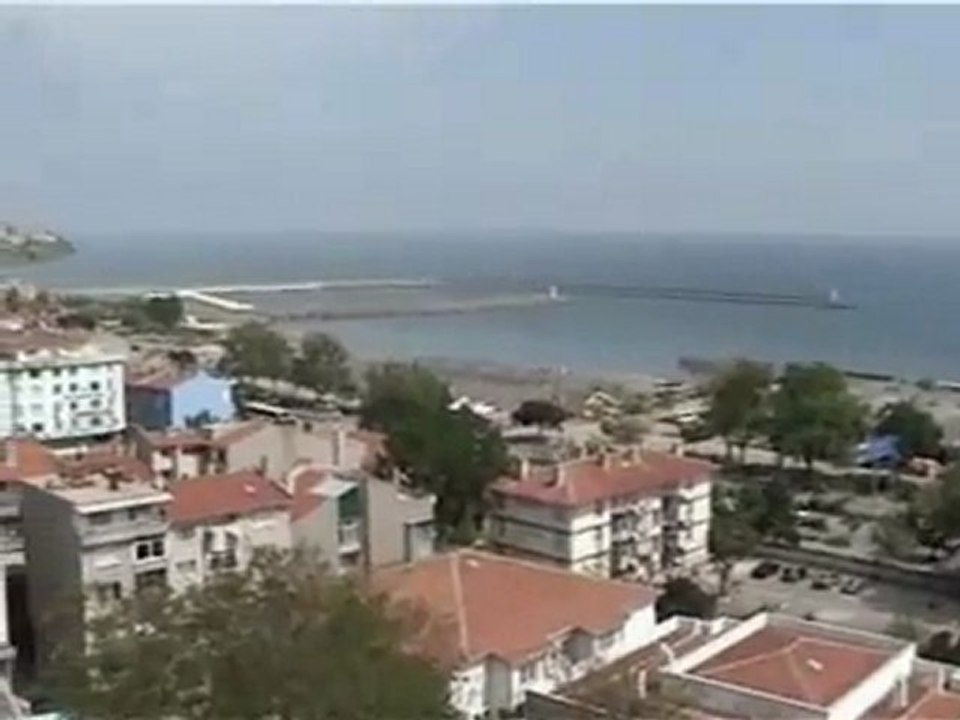 rüstempasa camii minaresinden tekirdag