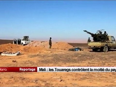 Mali, les Touaregs contrôlent la moitié du pays