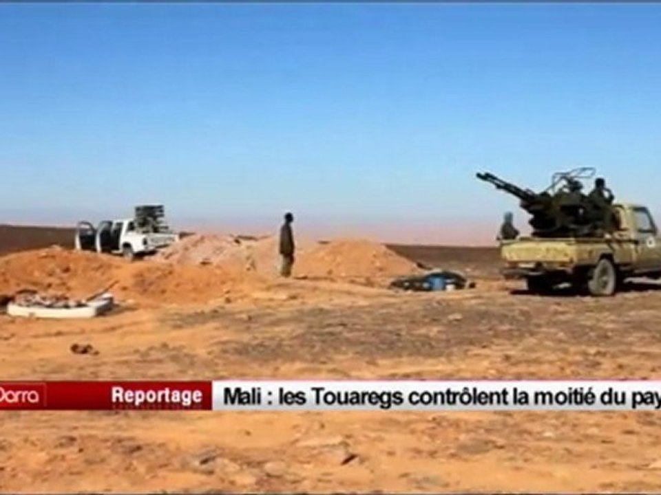 Mali, les Touaregs contrôlent la moitié du pays