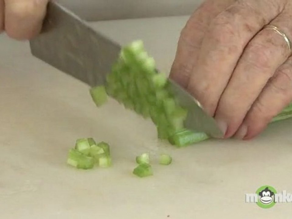 How To Dice Celery
