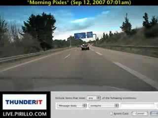 Infobahn on the Autobahn: Live Video Stream