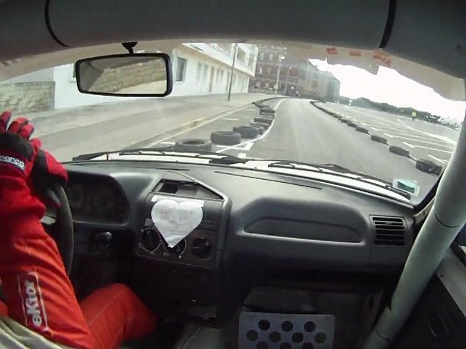 Slalom de Berck 2012 - Franck Merlier - 205 rallye FA1 - Manche 2