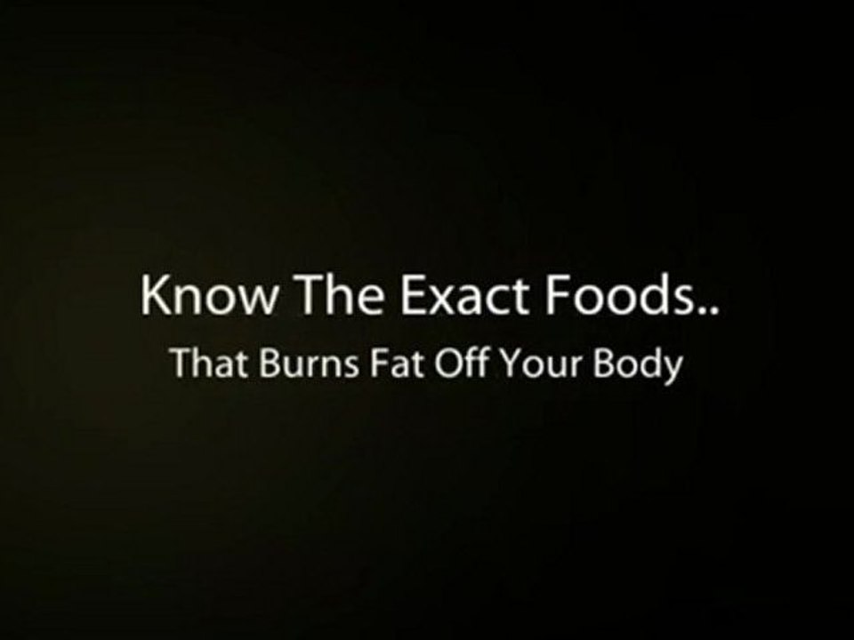 What Things To Eat to Lose Weight - Free Diet Video