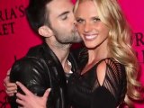 Adam Levine and Anne V Split