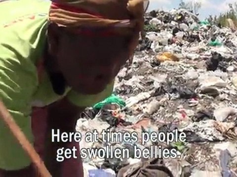 Art from garbage earning school fees