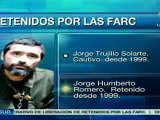 Diez personas que serán liberadas por las FARC