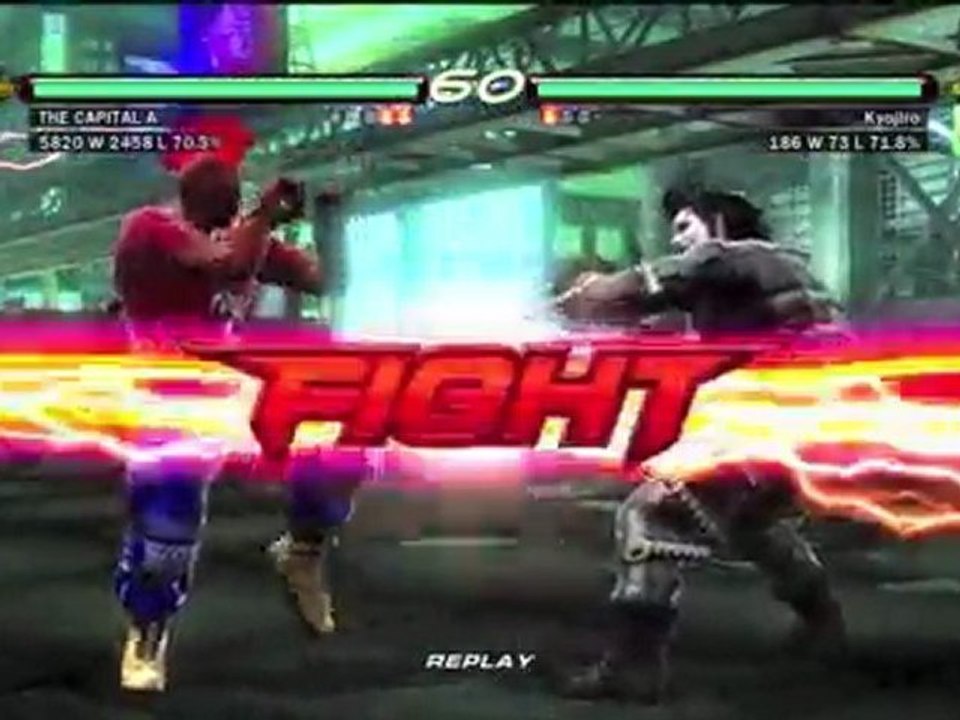 Tekken 6 Ranked Match Dragunov vs Bruce