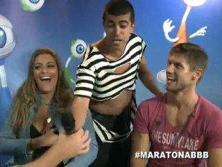MaratonaBBB  Monique e Jonas parte 1
