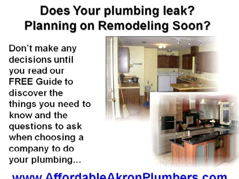 Affordable Akron Plumbers
