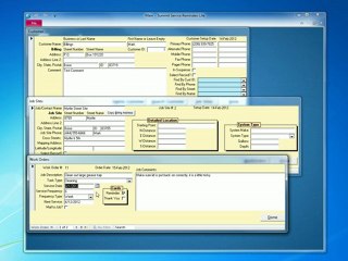 Service Reminder Card Software