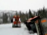 Driver narrowly escapes plunge down Norway mountain
