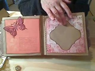 Kit mini-album sac en papier avec scrapaganza.fr