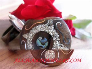 Bali wooden jewelry fingger rings allseasonjewelry.com