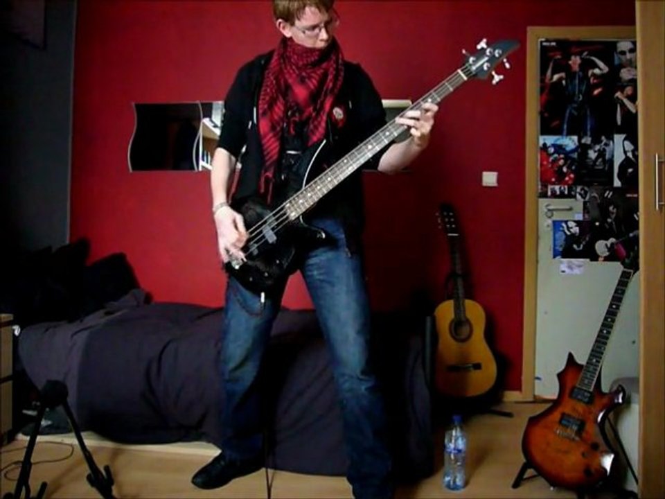 children of bodom bass cover