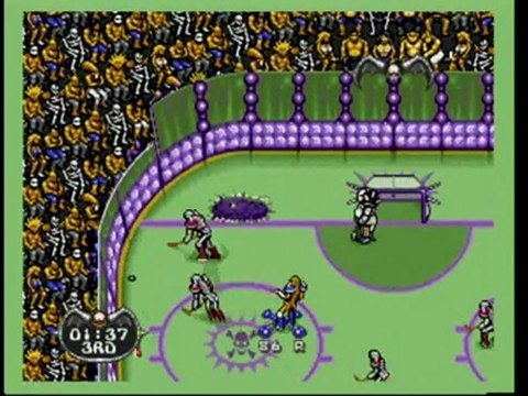 Classic Game Room: MUTANT LEAGUE HOCKEY for Sega Genesis review