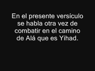 Peligro Islámico - Versículo Corán 5:35