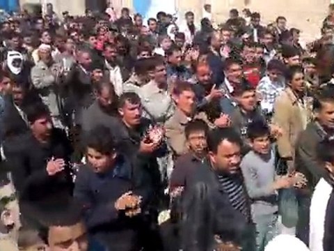 فري برس إدلب بلدة التح مظاهرة نصرة للقر ى المنكوبة 2 4 2012