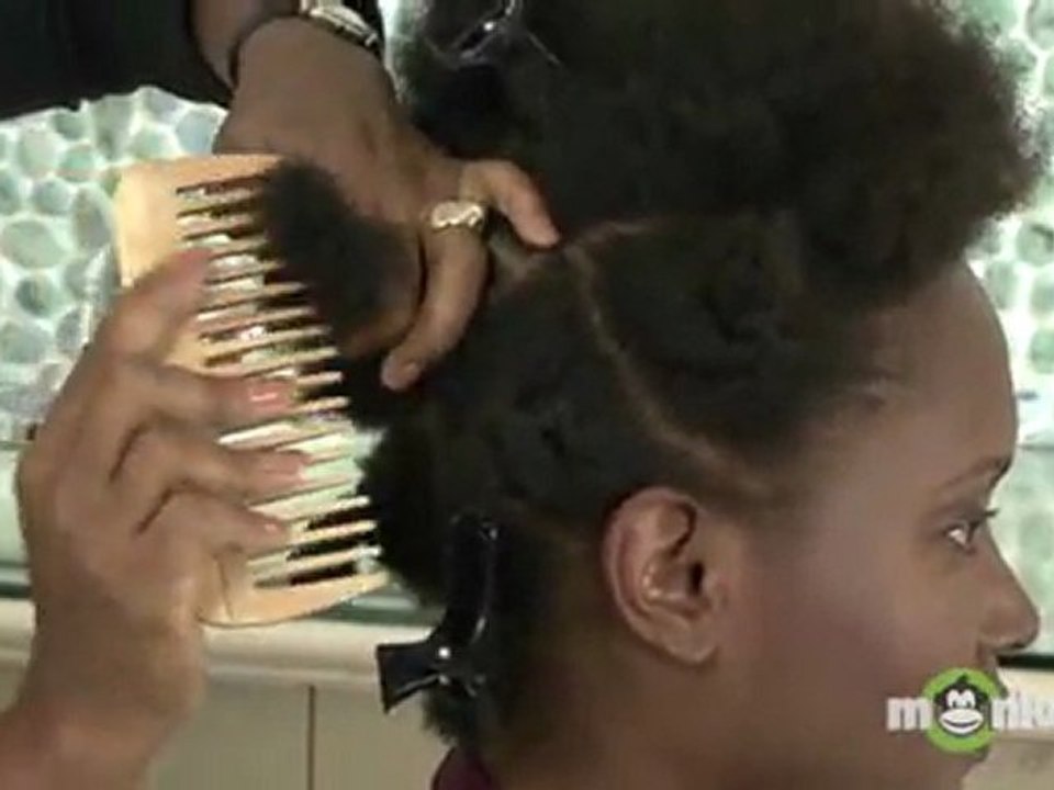 Hair Twist - Section and Comb-Out