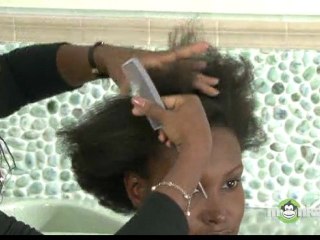 Hair Twist - Sectioning the Hair for the Twist