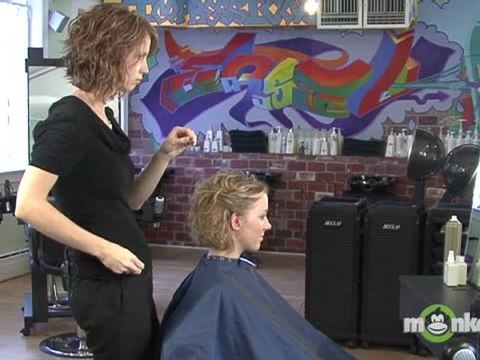 Styling Wavy Hair With Pins