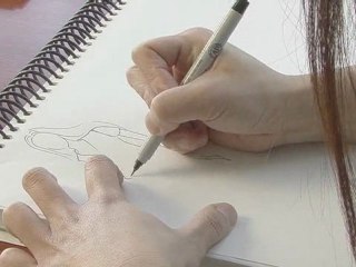 How to Draw Clothes on a Fashion Figure