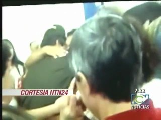 El reencuentro de los liberados por las FARC con sus familiares