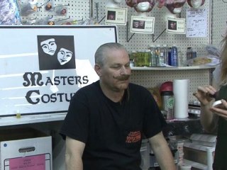 Costume Makeup - Creating a Stubble Beard with Makeup