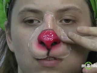 Costume Makeup - Adding Castor Sealor