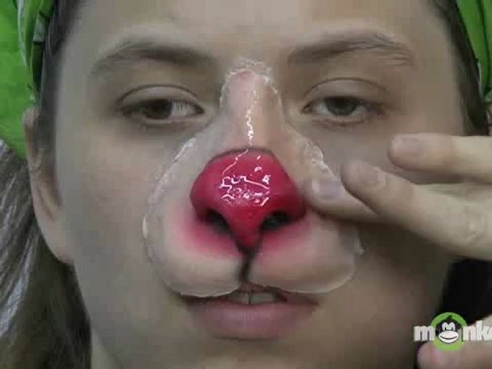Costume Makeup - Adding Castor Sealor