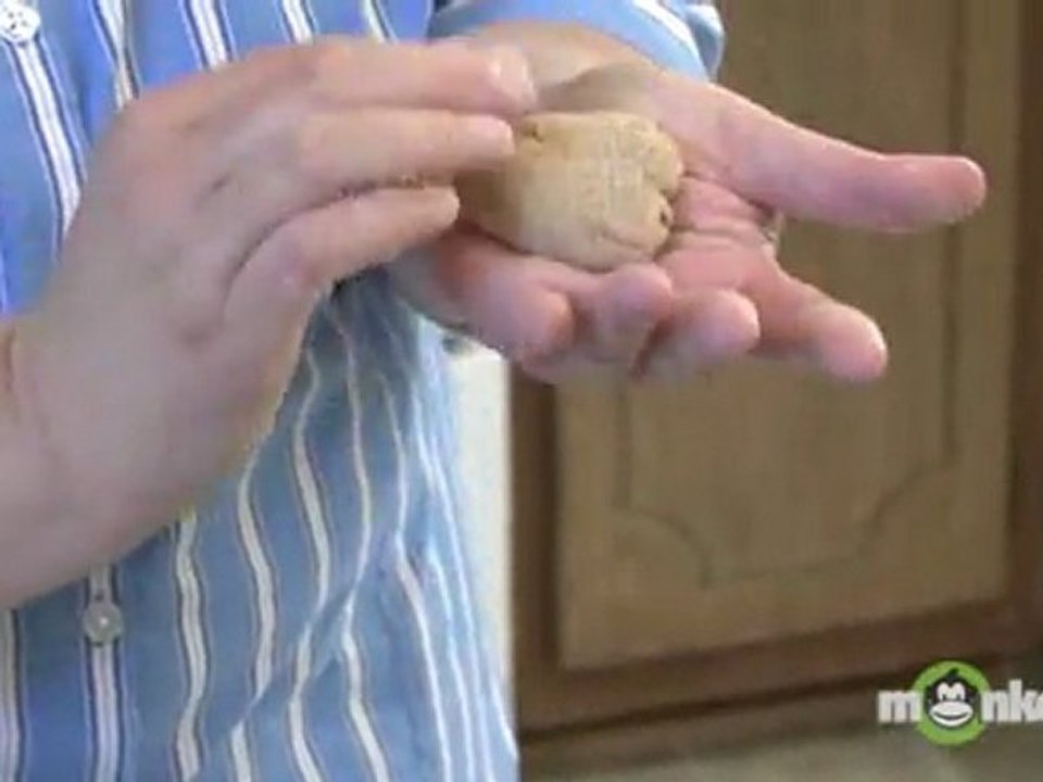 Dog Treats - Rolling the Bread Sticks