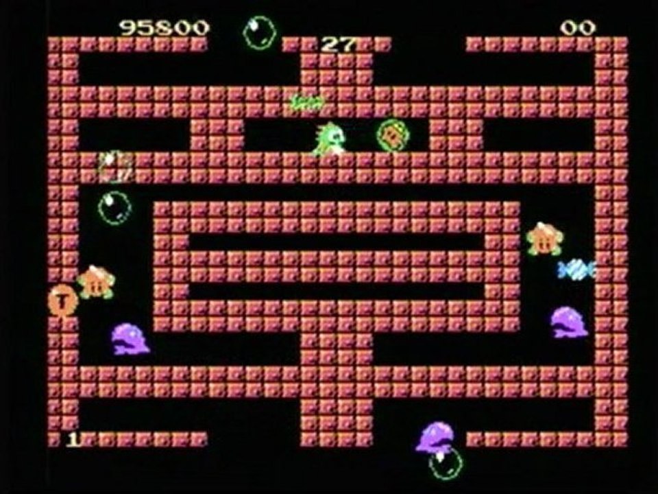 CGRundertow BUBBLE BOBBLE for NES Video Game Review