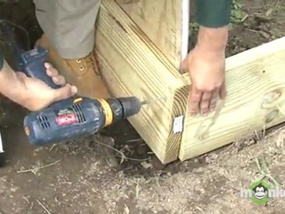 Building a Greenhouse - Constructing the Base Frame