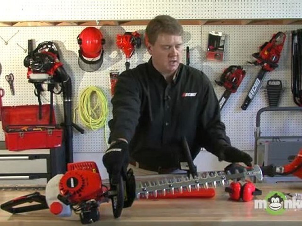 Gas Hedge Trimmer - Safety Features