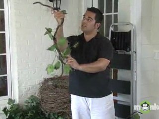 How to Install Grapevine Garland