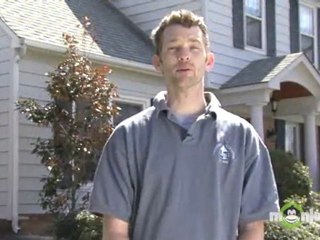Pressure Washing - Scrubbing the House