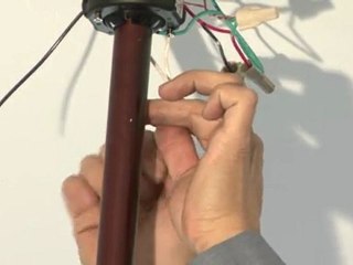 Ceiling Fan Installation - Making the Electrical Connection
