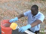 Cleaning Gutters-Clean around the Downspout