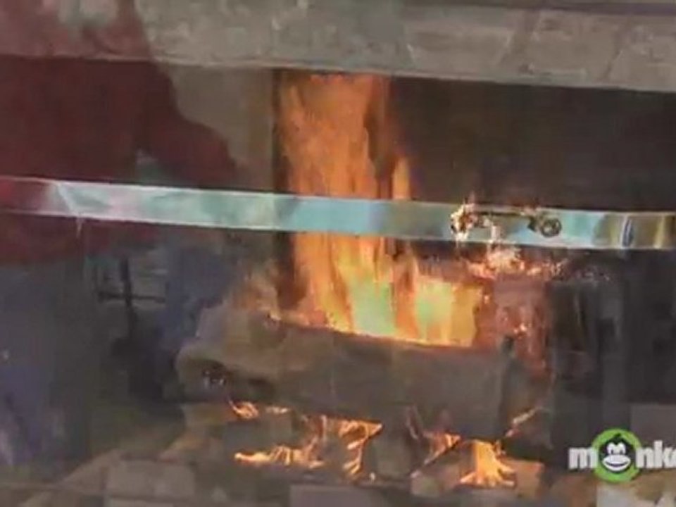 Building the Fire in the Fireplace