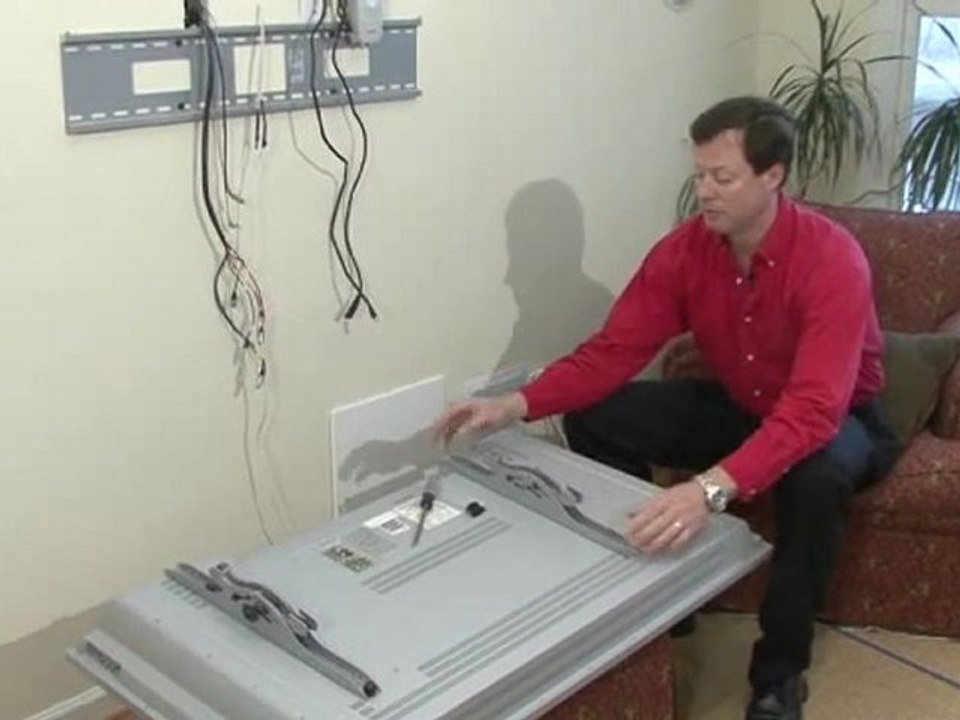 Home Theater Installation - Hanging the LCD TV to the Wall