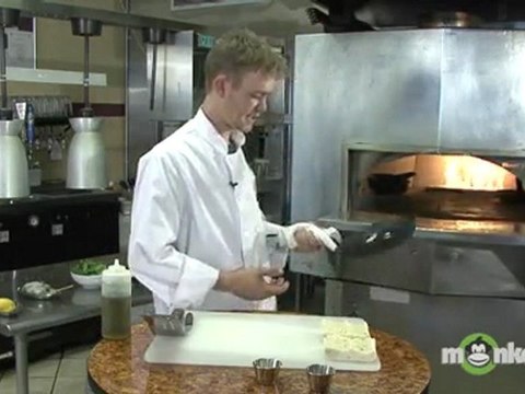 Shrimp and Grits - Cutting and Frying the Grits
