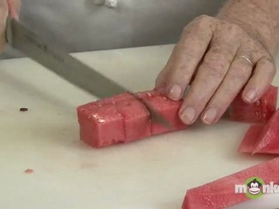 How To Chunk Watermelon