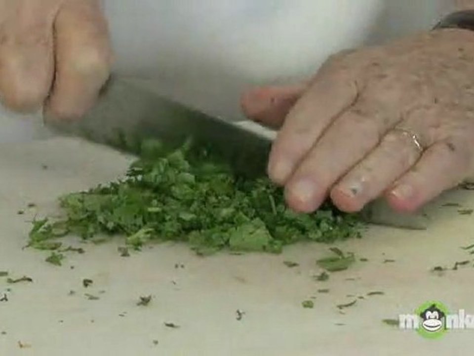 How To Chop Herbs-In General