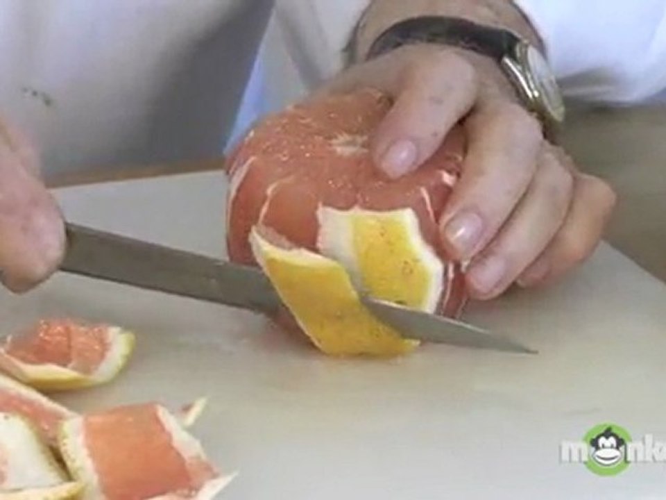 How To Peel A Grapefruit