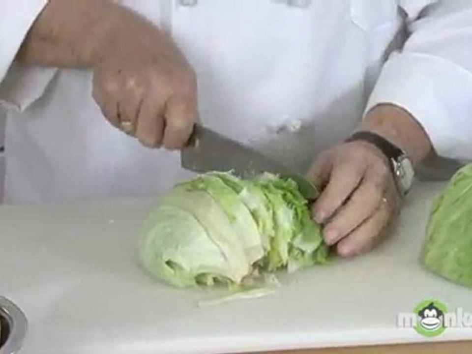 How To Chop Lettuce