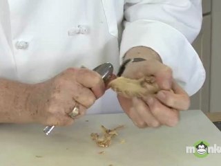 How To Peel Ginger