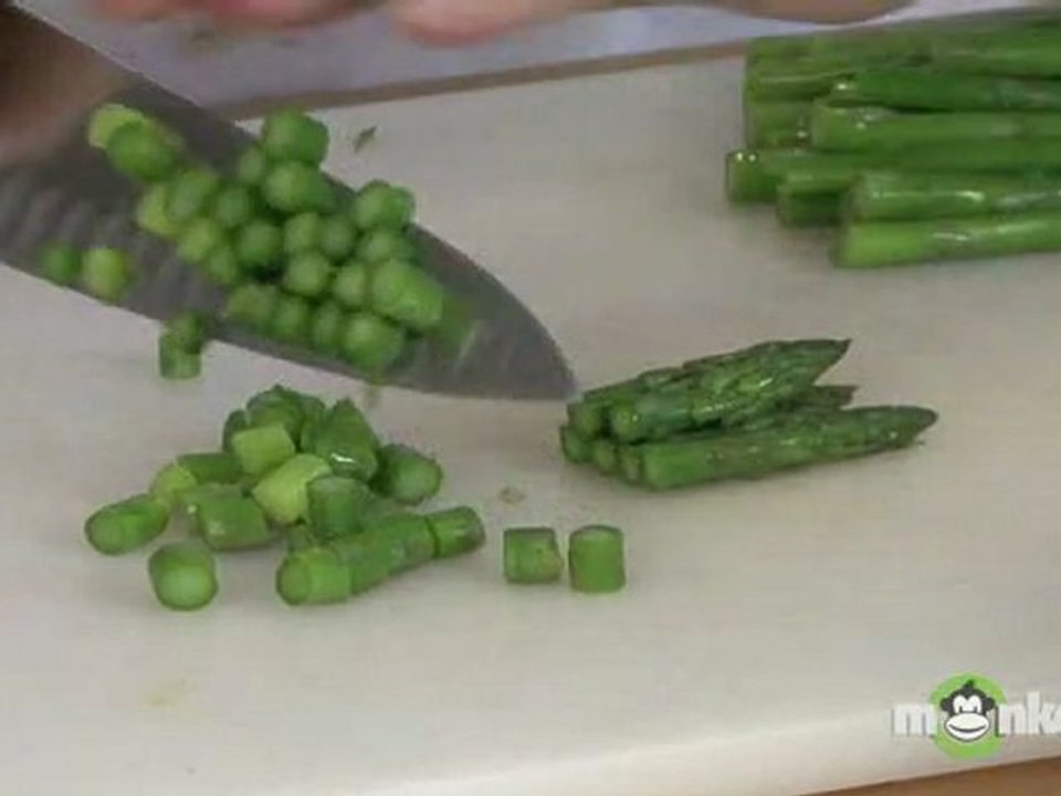 How To Chop Asparagus