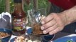 Tailgating Recipes - BBQ Sundaes with Pork, Cole Slaw & Baked Beans