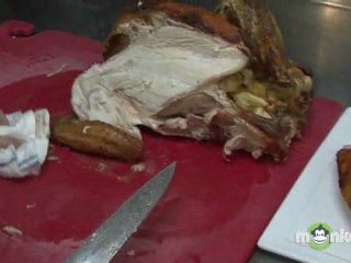 Thanksgiving Dinner - How to Carve a Turkey