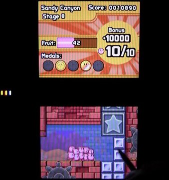 CGRundertow KIRBY MASS ATTACK for Nintendo DS Video Game Review