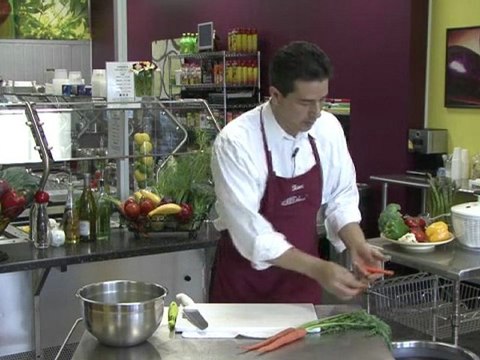 Vegetable Preparation - Julienne a Carrot